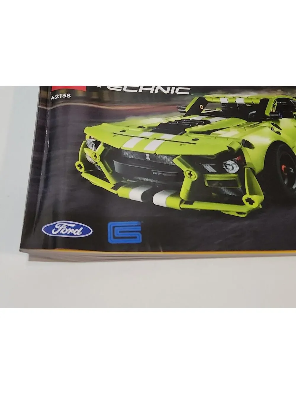Lego Technic 42138 Ford Mustang Shelby GT500 Manual Only